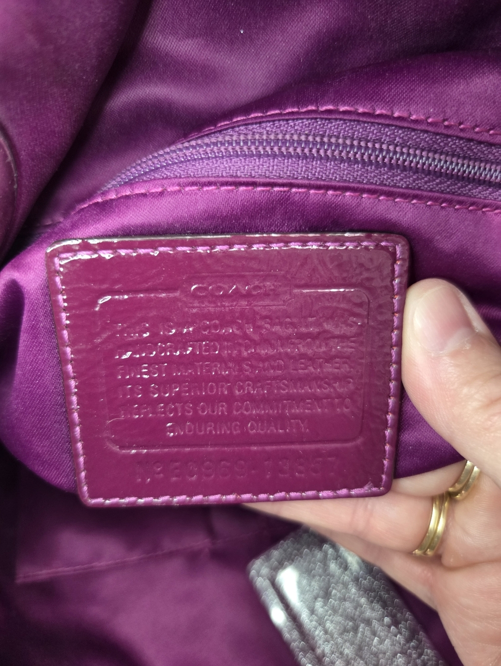 Coach Poppy Evie Tote from the vintage Poppy Collection, Multicolor, EUC - Picture 16 of 16